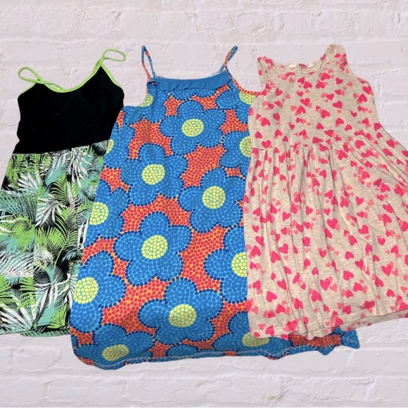 Hanna Andersson Other - Hanna Andersson Hurley H&M girl dresses bundle lot sz 8-10 floral tropical